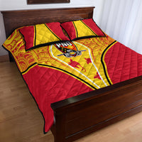 Papua New Guinea Rugby Quilt Bed Set 2023 Pacific Championships The Kumuls LT05 - Polynesian Pride