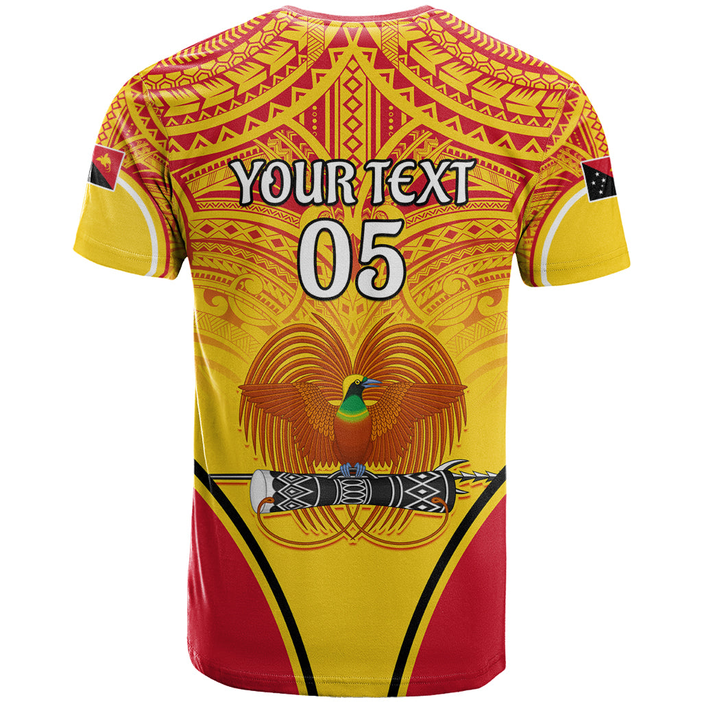 Custom Papua New Guinea Rugby T Shirt 2023 Pacific Championships The Kumuls LT05 - Polynesian Pride