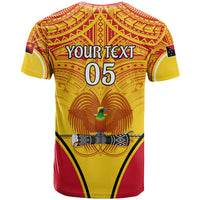Custom Papua New Guinea Rugby T Shirt 2023 Pacific Championships The Kumuls LT05 - Polynesian Pride