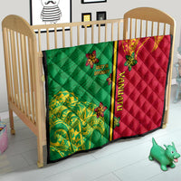 Vanuatu Happy Unity Day Quilt Polynesian Plumeria LT05 - Polynesian Pride