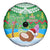 Cook Islands Christmas Spare Tire Cover Coconut Santa Beach Style LT05 - Polynesian Pride