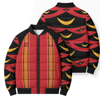 Hawaii Ahu Ula Inspired Bomber Puffer Jacket Red Version LT05 - Polynesian Pride