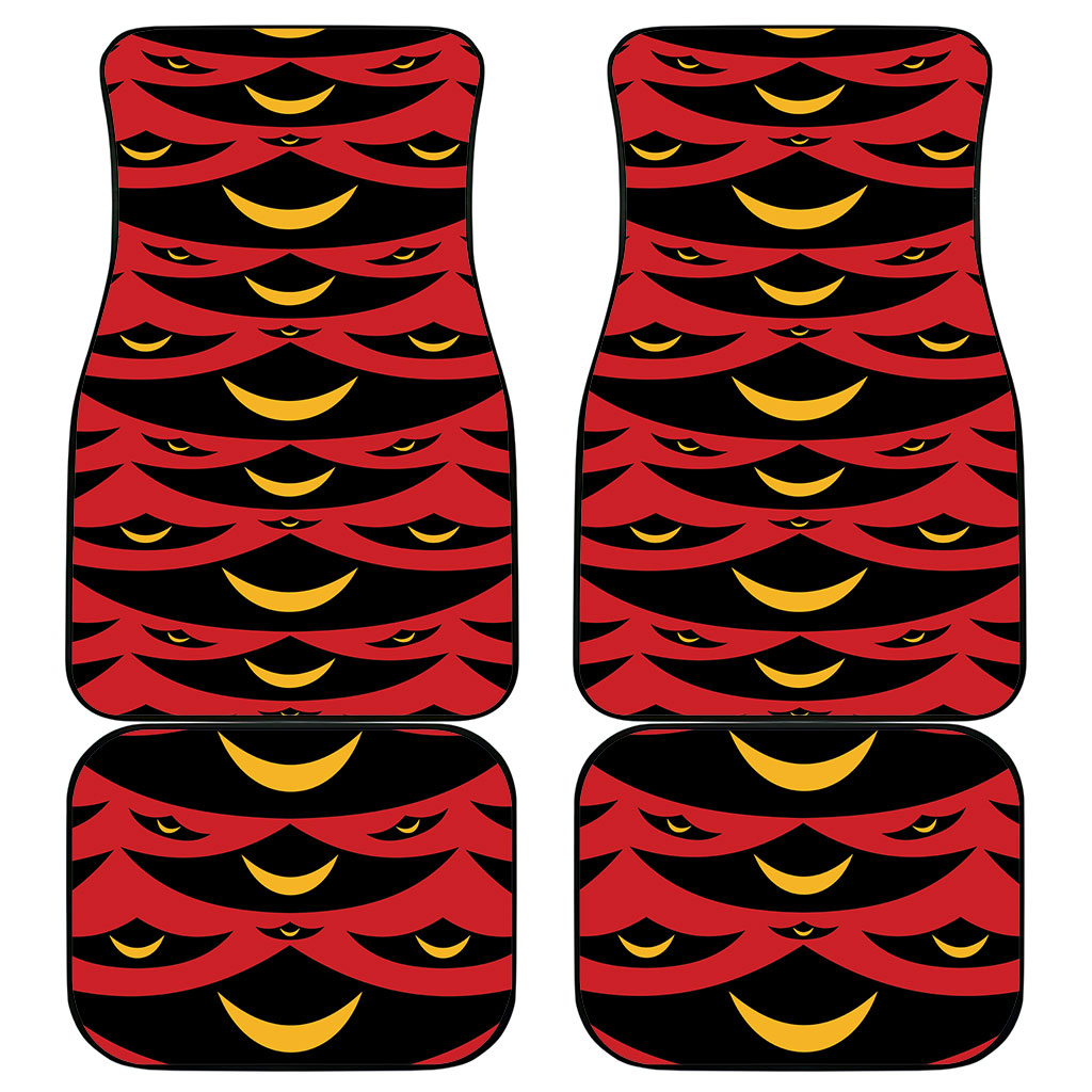 Hawaii Ahu Ula Inspired Car Mats Red Version LT05 - Polynesian Pride