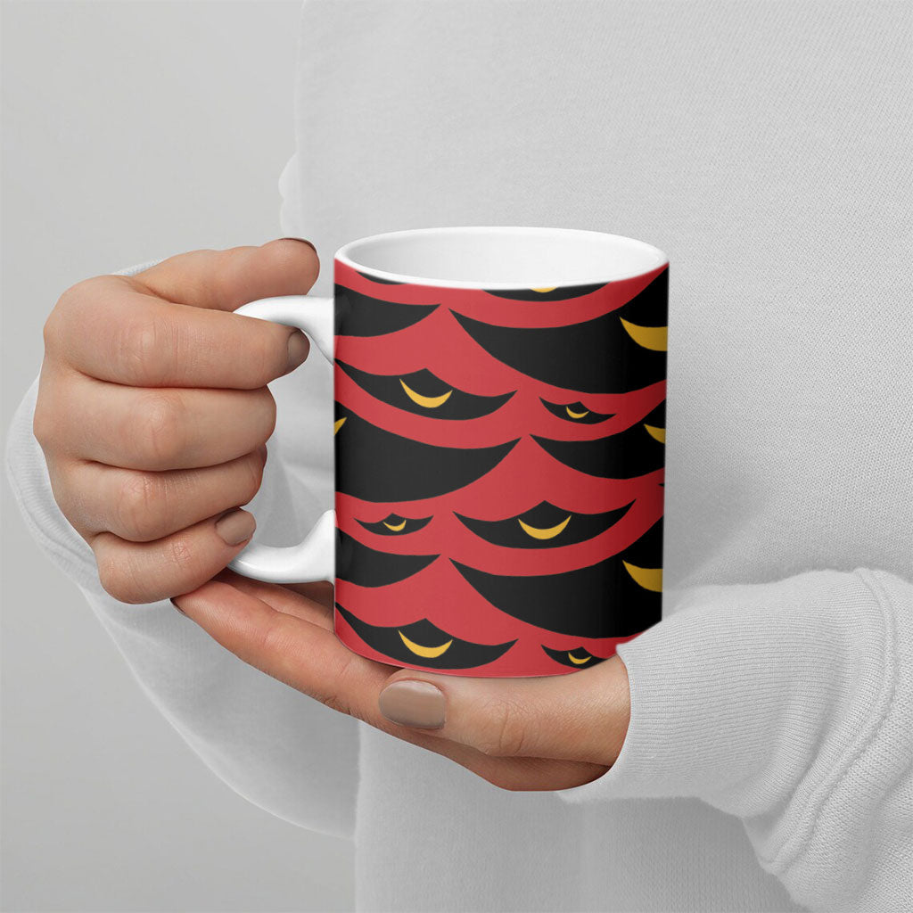 Hawaii Ahu Ula Inspired Ceramic Mug Red Version LT05 - Polynesian Pride