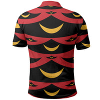 Hawaii Ahu Ula Inspired Polo Shirt Red Version LT05 - Polynesian Pride
