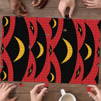 Hawaii Ahu Ula Inspired Puzzle Red Version LT05 - Polynesian Pride