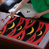 Hawaii Ahu Ula Inspired Puzzle Red Version LT05 - Polynesian Pride