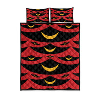 Hawaii Ahu Ula Inspired Quilt Bed Set Red Version LT05 - Polynesian Pride