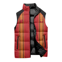 Hawaii Ahu Ula Inspired Sleeveless Puffer Jacket Red Version LT05 - Polynesian Pride