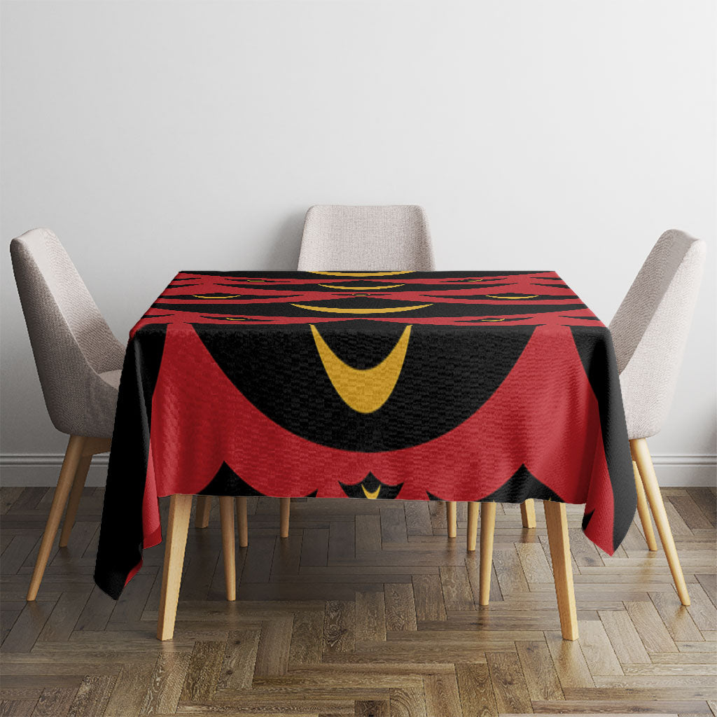 Hawaii Ahu Ula Inspired Tablecloth Red Version LT05 - Polynesian Pride