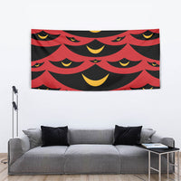 Hawaii Ahu Ula Inspired Tapestry Red Version LT05 - Polynesian Pride