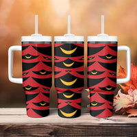 Hawaii Ahu Ula Inspired Tumbler With Handle Red Version LT05 - Polynesian Pride