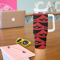 Hawaii Ahu Ula Inspired Tumbler With Handle Red Version LT05 - Polynesian Pride