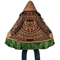 Hawaii Warrior Tattoo Inspired Cloak Tropical Leaf Skirt Costume