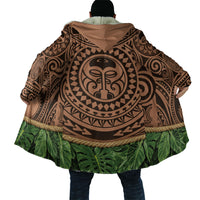 Hawaii Warrior Tattoo Inspired Cloak Tropical Leaf Skirt Costume