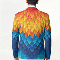 Polynesia Colorful Rooster Costume Blazer