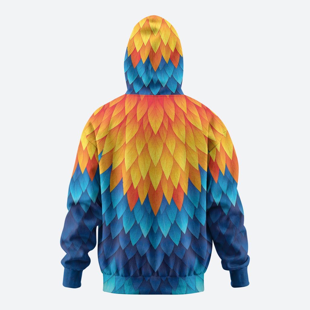 Polynesia Colorful Rooster Costume Hoodie