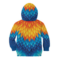 Polynesia Colorful Rooster Costume Kid Hoodie LT05 - Polynesian Pride
