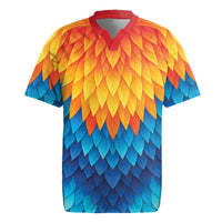 Polynesia Colorful Rooster Costume Rugby Jersey LT05 Multicolor - Polynesian Pride