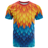Polynesia Colorful Rooster Costume T Shirt LT05 Multicolor - Polynesian Pride
