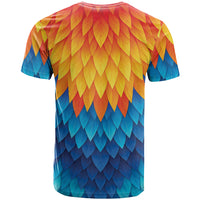 Polynesia Colorful Rooster Costume T Shirt LT05 - Polynesian Pride