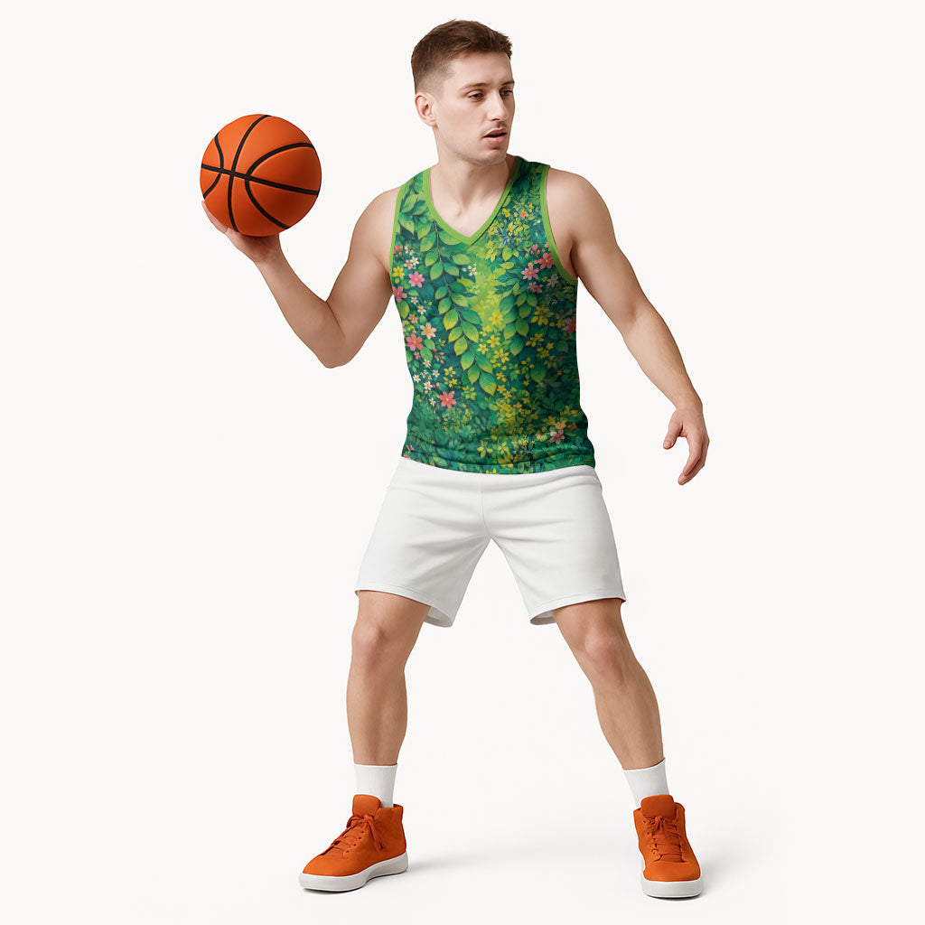 Polynesian Enchanted Mother Nature Costume Basketball Jersey