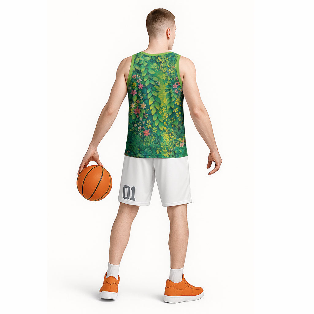 Polynesian Enchanted Mother Nature Costume Basketball Jersey