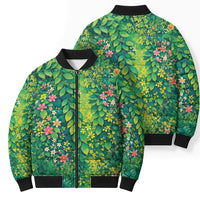 Polynesian Enchanted Mother Nature Costume Bomber Puffer Jacket LT05 - Polynesian Pride