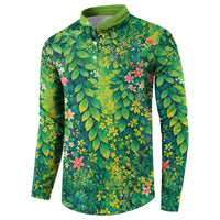 Polynesian Enchanted Mother Nature Costume Button Sweatshirt LT05 - Polynesian Pride