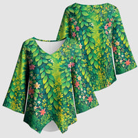 Polynesian Enchanted Mother Nature Costume Kimono Sleeve Blouse LT05 - Polynesian Pride