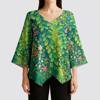 Polynesian Enchanted Mother Nature Costume Kimono Sleeve Blouse LT05 - Polynesian Pride