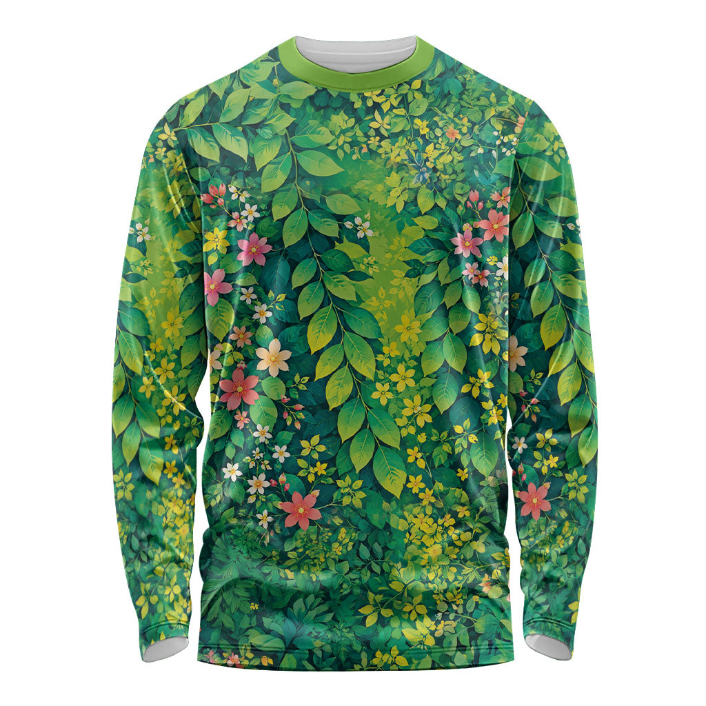 Polynesian Enchanted Mother Nature Costume Long Sleeve Shirt