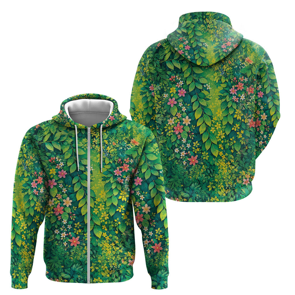Polynesian Enchanted Mother Nature Costume Zip Hoodie