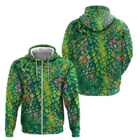 Polynesian Enchanted Mother Nature Costume Zip Hoodie