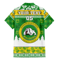 Custom Hawaii Kaimuki High School Christmas Family Matching Mermaid Dress and Hawaiian Shirt Tropical Santa Claus LT05 - Polynesian Pride