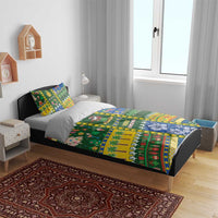 Solomon Islands Christmas Bedding Set Festive Beach Vibes LT05 - Polynesian Pride