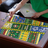 Solomon Islands Christmas Puzzle Festive Beach Vibes LT05 - Polynesian Pride
