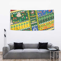 Solomon Islands Christmas Tapestry Festive Beach Vibes LT05 - Polynesian Pride