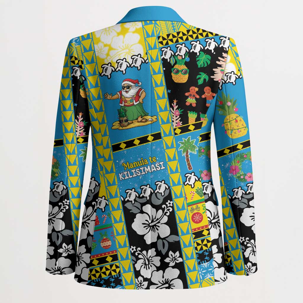 Tuvalu Christmas Blazer Festive Beach Vibes LT05 - Polynesian Pride