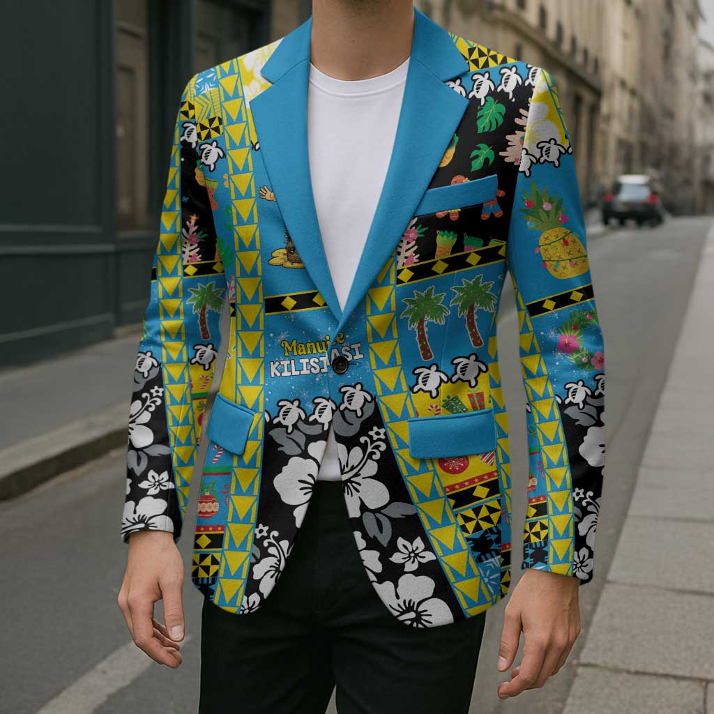 Tuvalu Christmas Blazer Festive Beach Vibes LT05 - Polynesian Pride