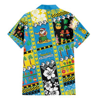 Tuvalu Christmas Family Matching Mermaid Dress and Hawaiian Shirt Festive Beach Vibes - Polynesian Pride