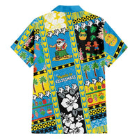 Tuvalu Christmas Family Matching Puletasi and Hawaiian Shirt Festive Beach Vibes LT05 - Polynesian Pride