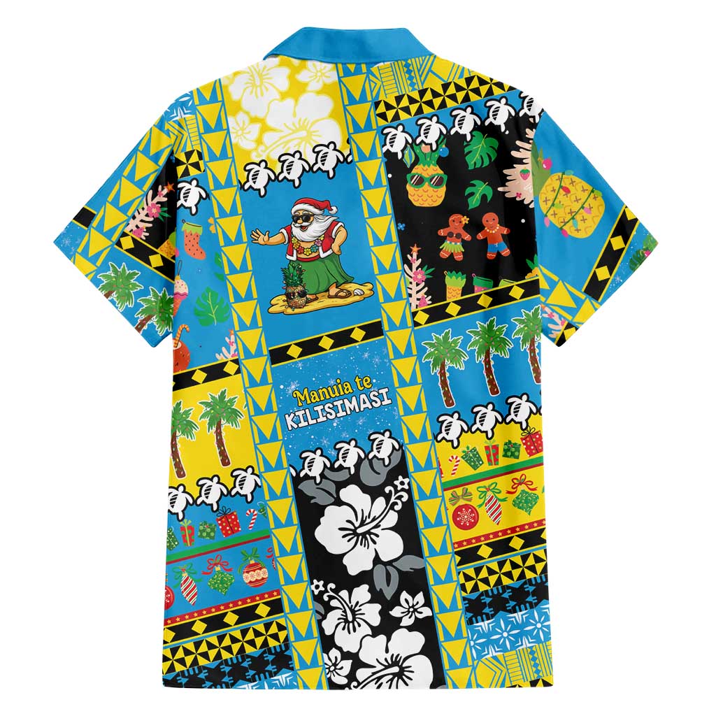 Tuvalu Christmas Family Matching Summer Maxi Dress and Hawaiian Shirt Festive Beach Vibes LT05 - Polynesian Pride