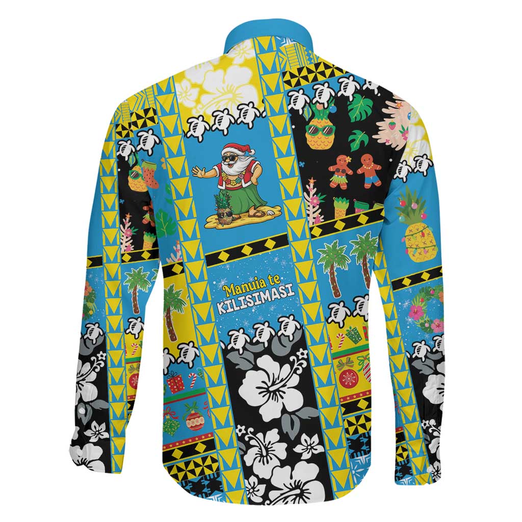 Tuvalu Christmas Family Matching Summer Maxi Dress and Hawaiian Shirt Festive Beach Vibes LT05 - Polynesian Pride