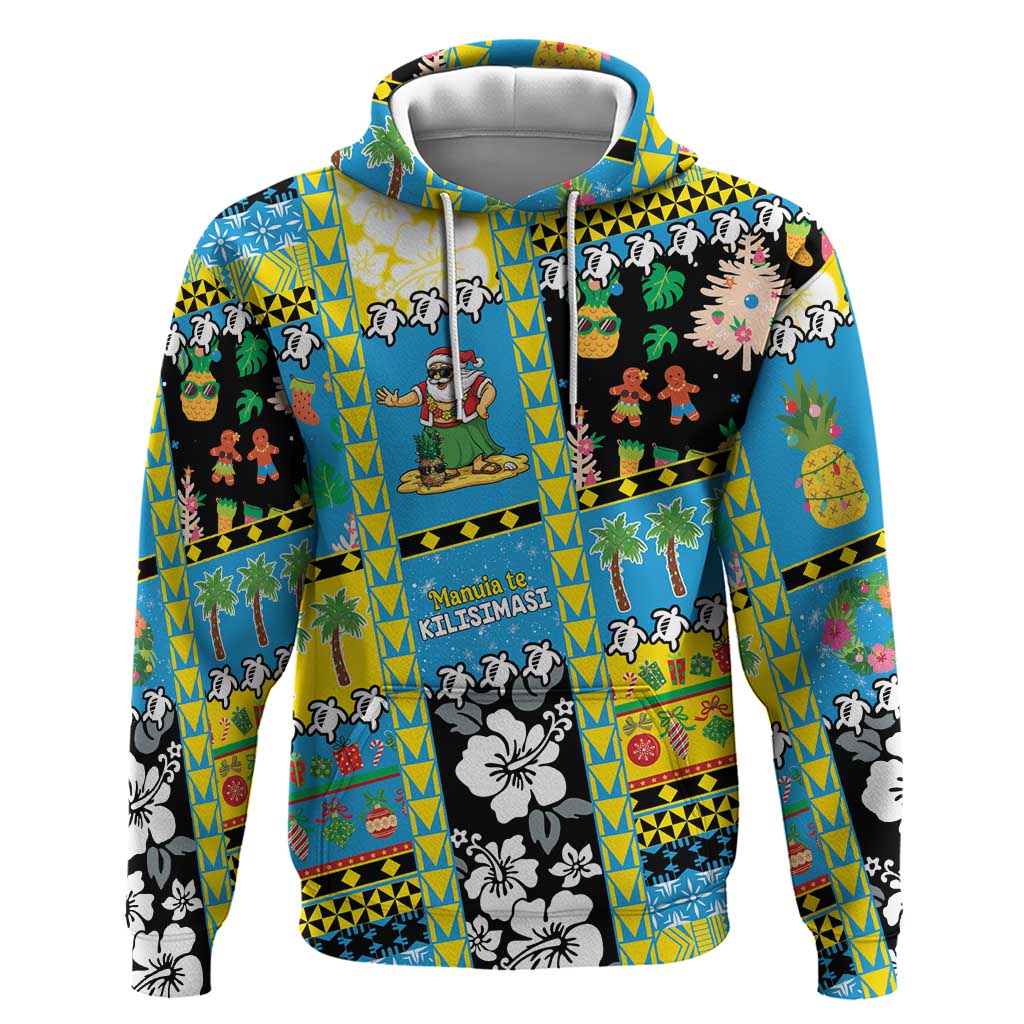 Tuvalu Christmas Hoodie Festive Beach Vibes - Polynesian Pride