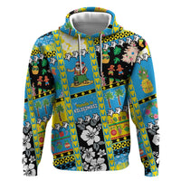 Tuvalu Christmas Hoodie Festive Beach Vibes - Polynesian Pride