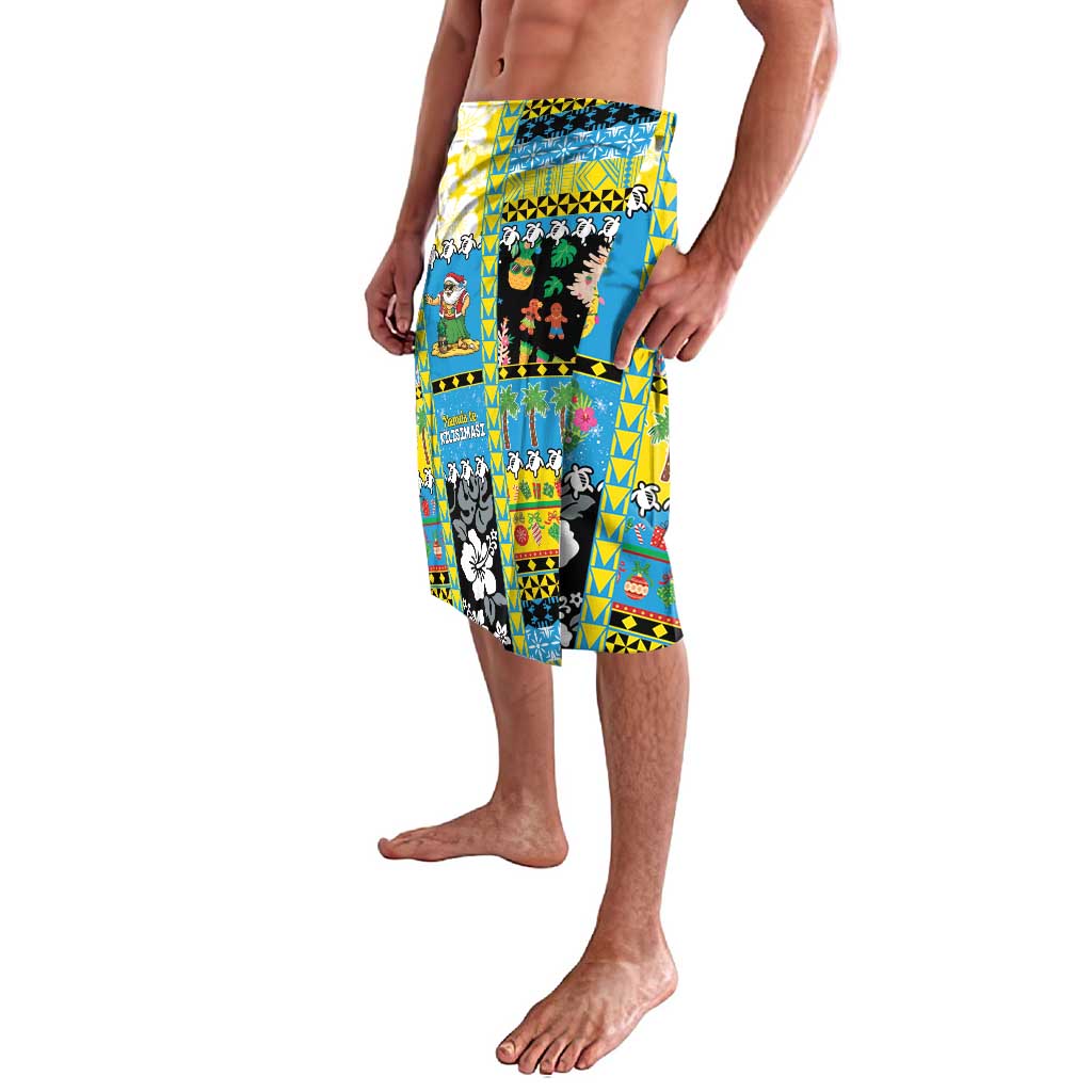 Tuvalu Christmas Lavalava Festive Beach Vibes LT05 - Polynesian Pride