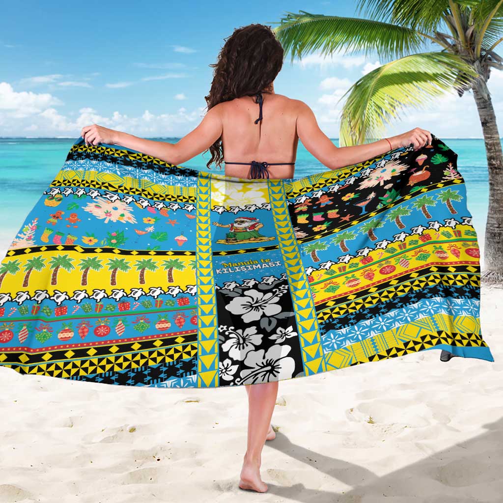 Tuvalu Christmas Sarong Festive Beach Vibes LT05 - Polynesian Pride