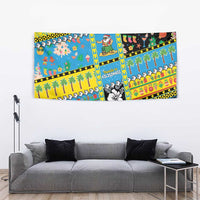 Tuvalu Christmas Tapestry Festive Beach Vibes LT05 - Polynesian Pride