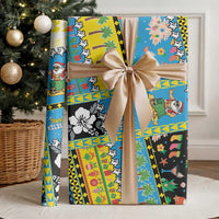 Tuvalu Christmas Wrapping Paper Festive Beach Vibes - Polynesian Pride